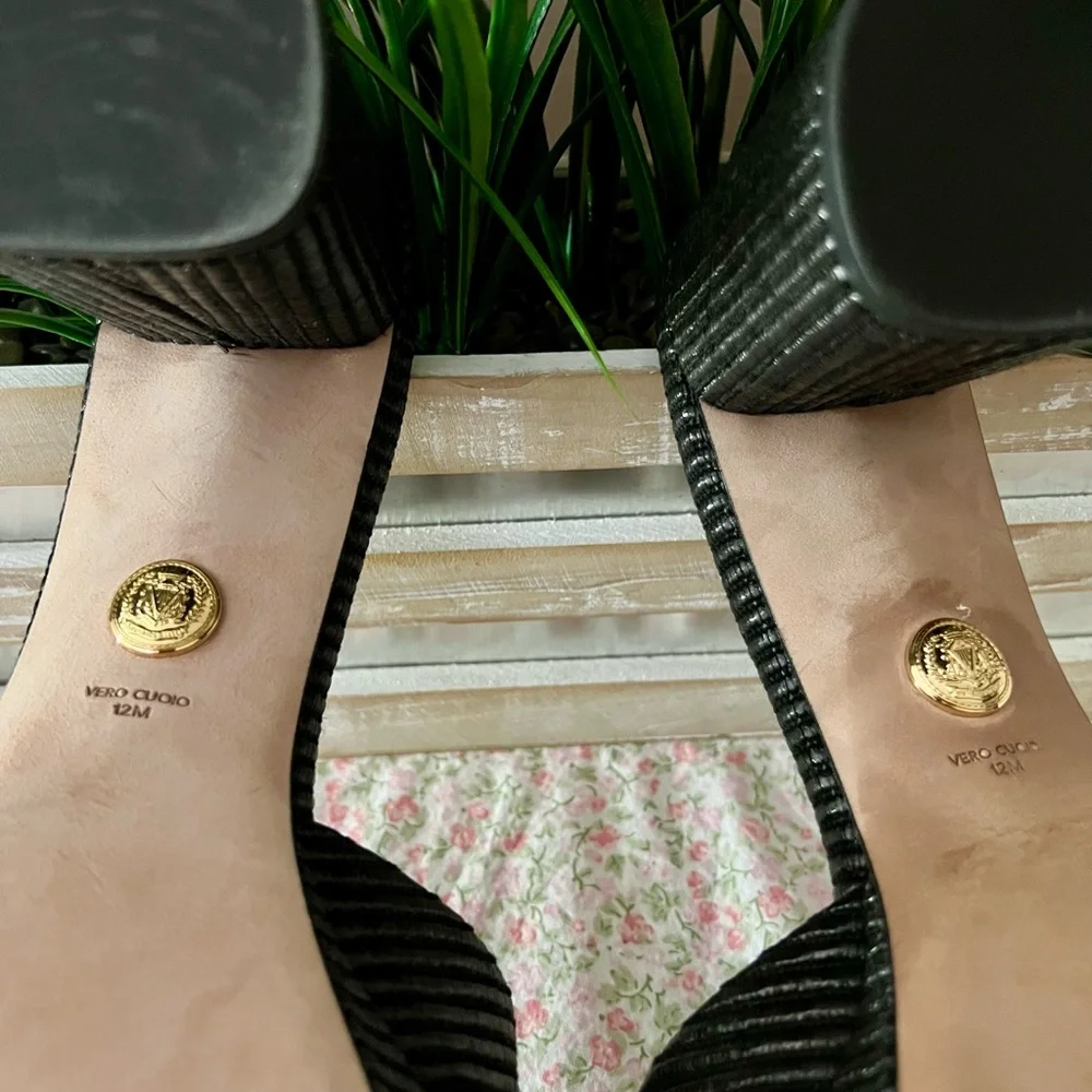 VERONICA BEARD Dali Platform Woven Raffia Slide Sandal - Picture 6 of 11